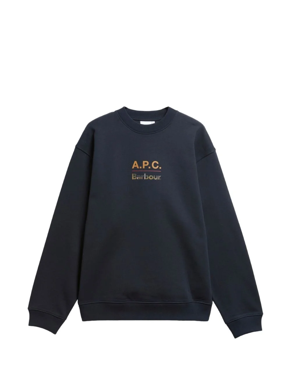 x A.P.C logo-print sweatshirt - 1
