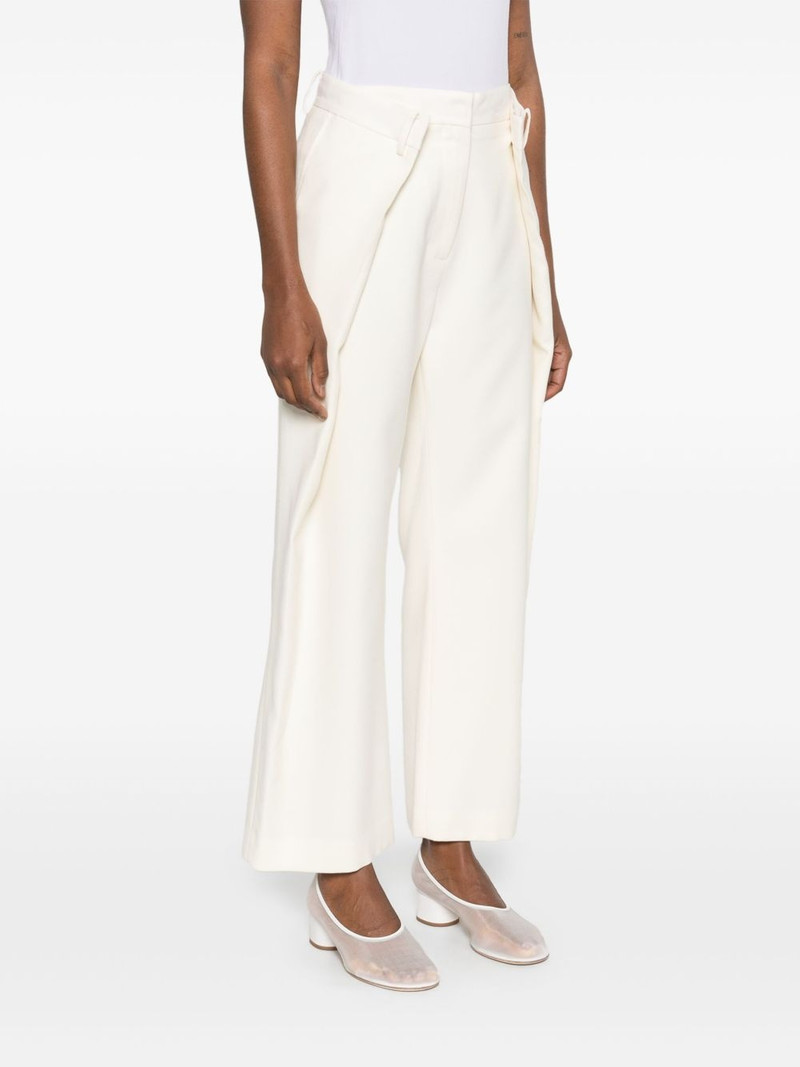 pleated wide-leg trousers 3