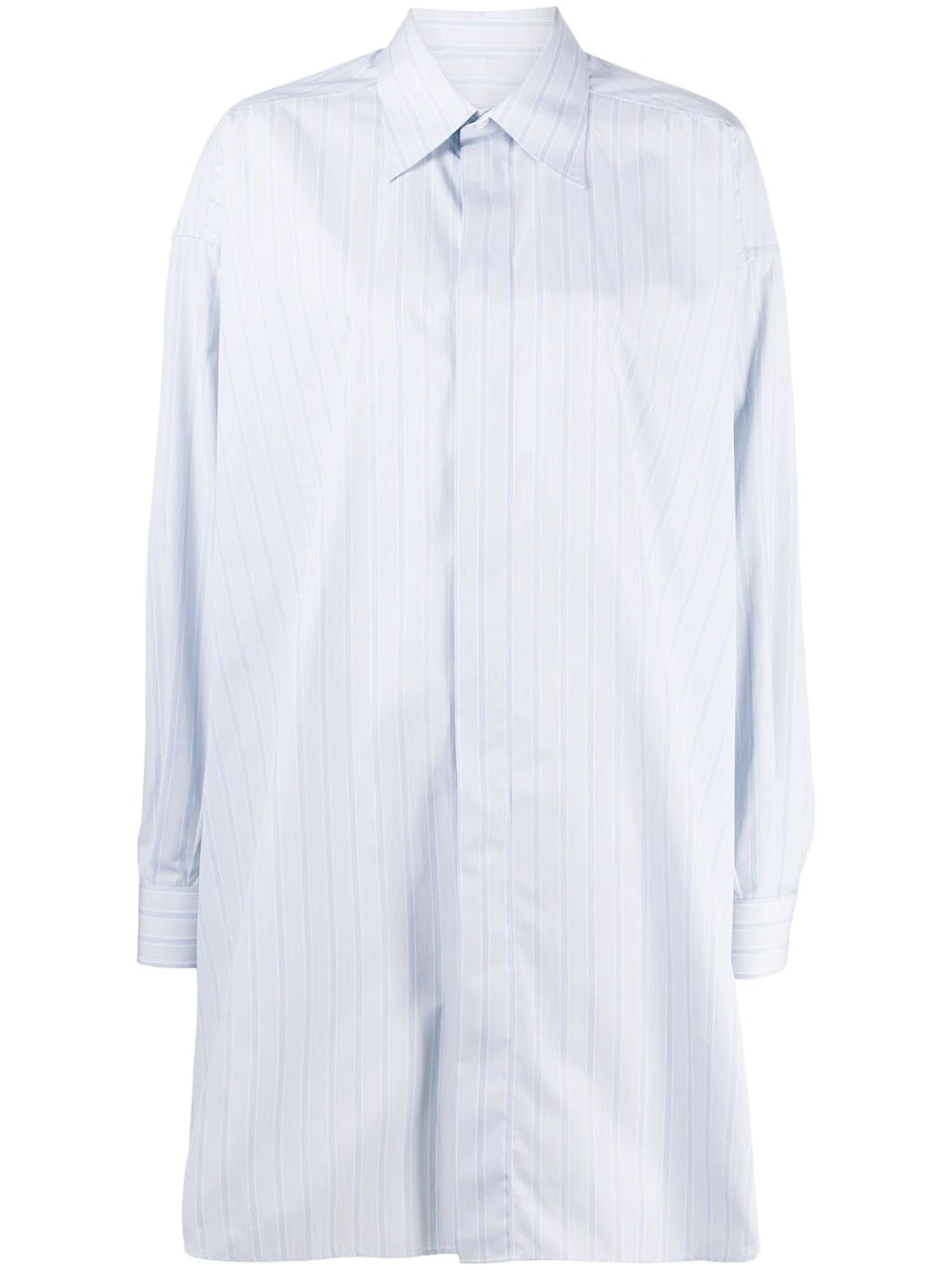 long pinstripe shirt - 1