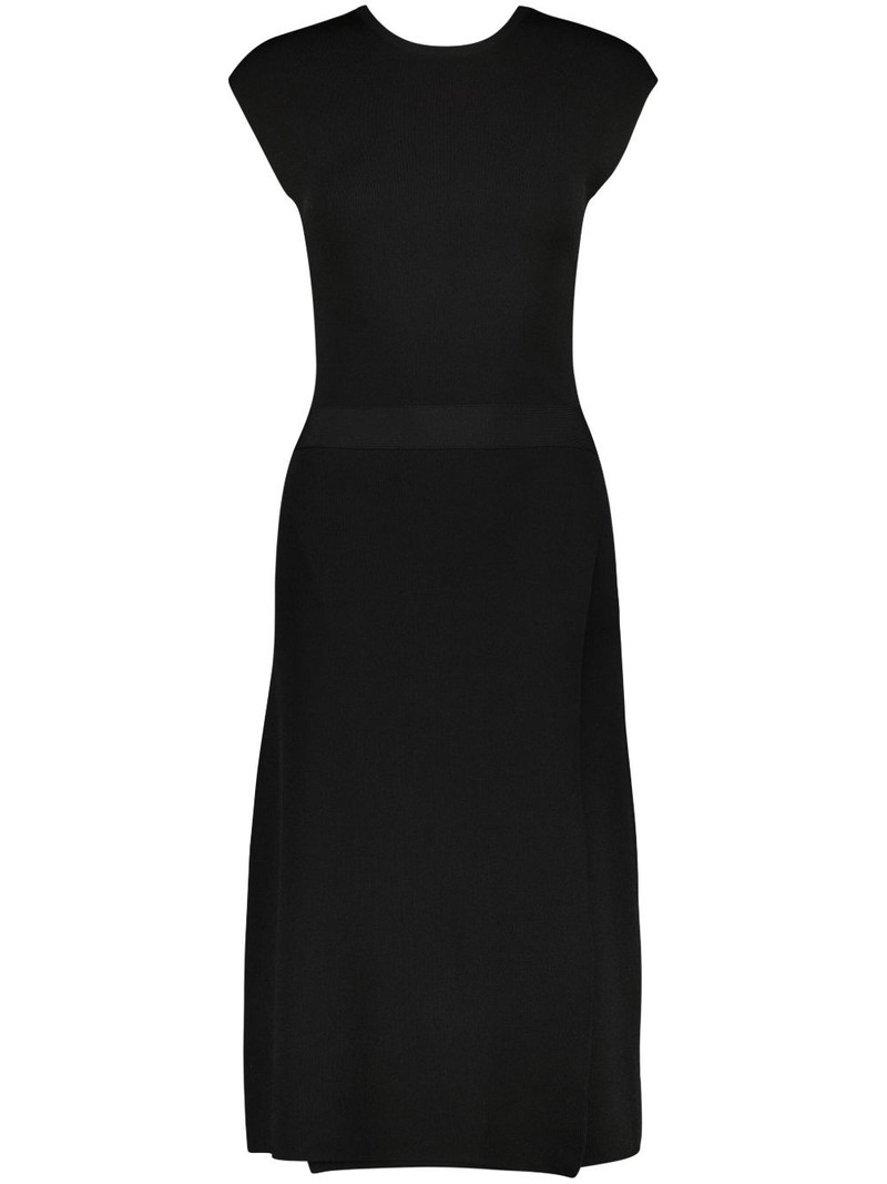 knitted wrap dress 1