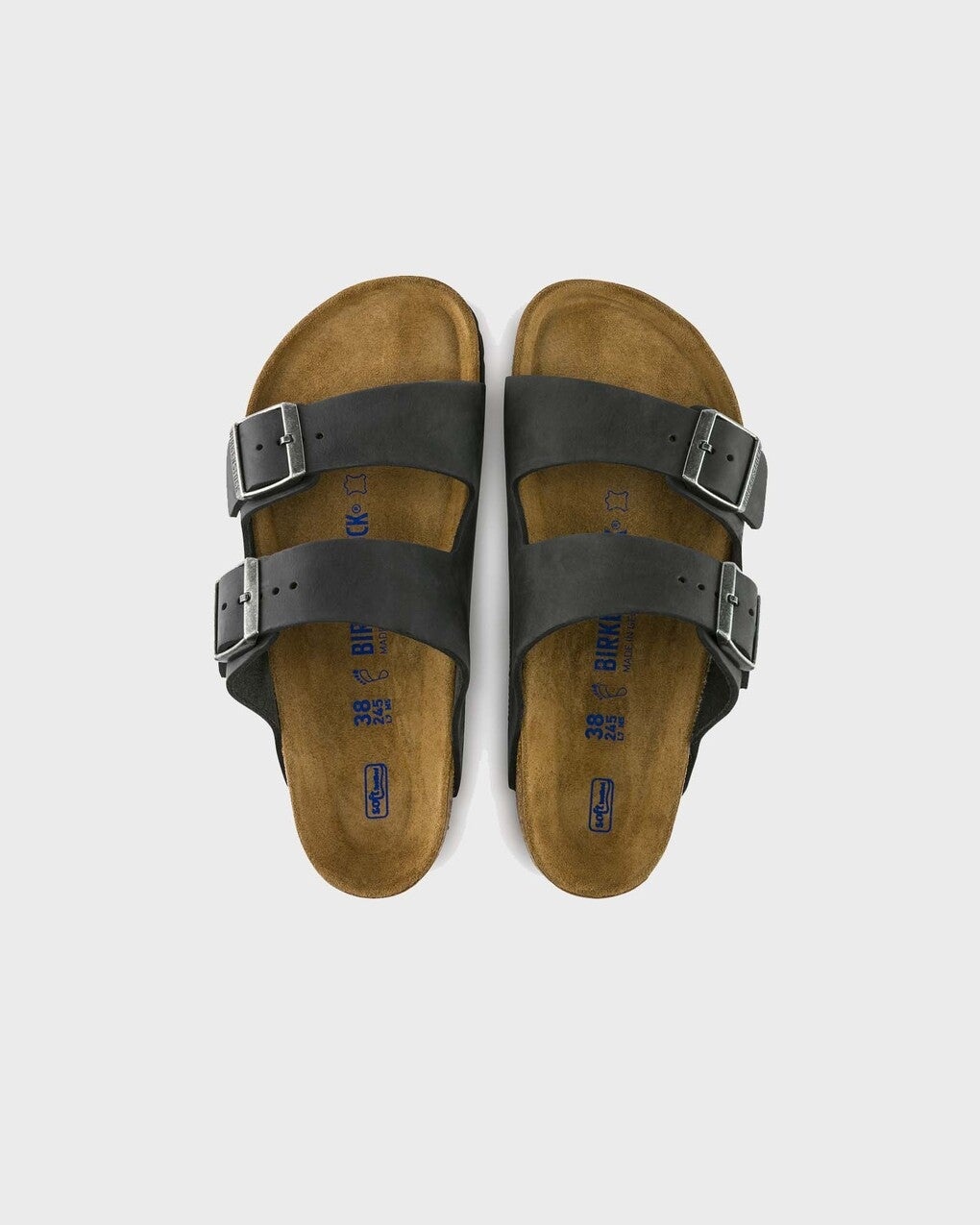 Sandal Soft Footbed Arizona  Black - 3