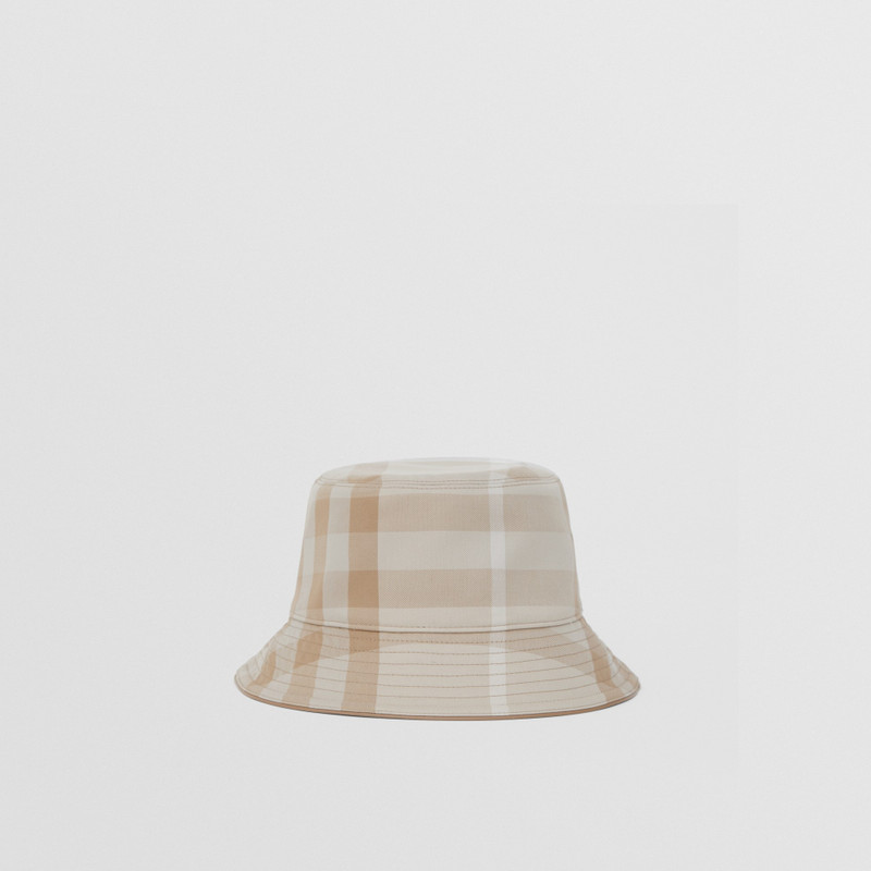 Check Cotton Bucket Hat 3