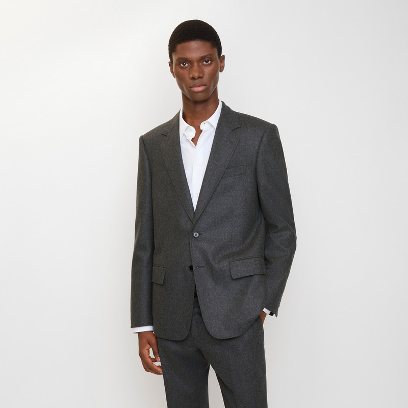 Burberry Wool Flannel Tailored Jacket outlook