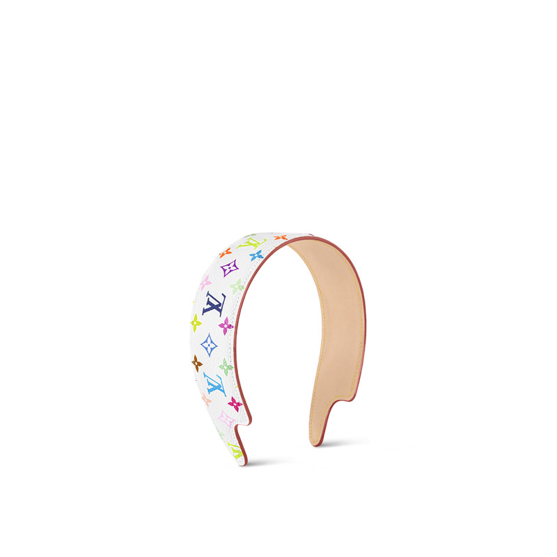 LV x TM Monogram Multicolor LV Outline Headband 1