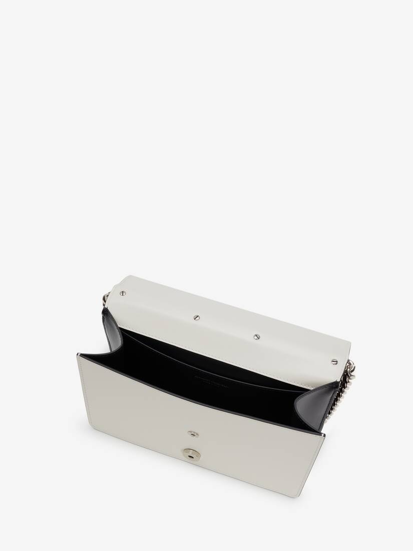 Women's The Slash Bag in Black/ivory - 4