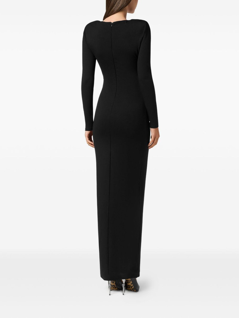 long-sleeve side-zip dress 4