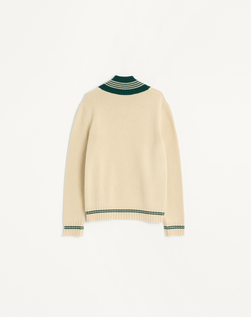 Valentino LE CHIEN DE LA MAISON JACQUARD WOOL SWEATER outlook