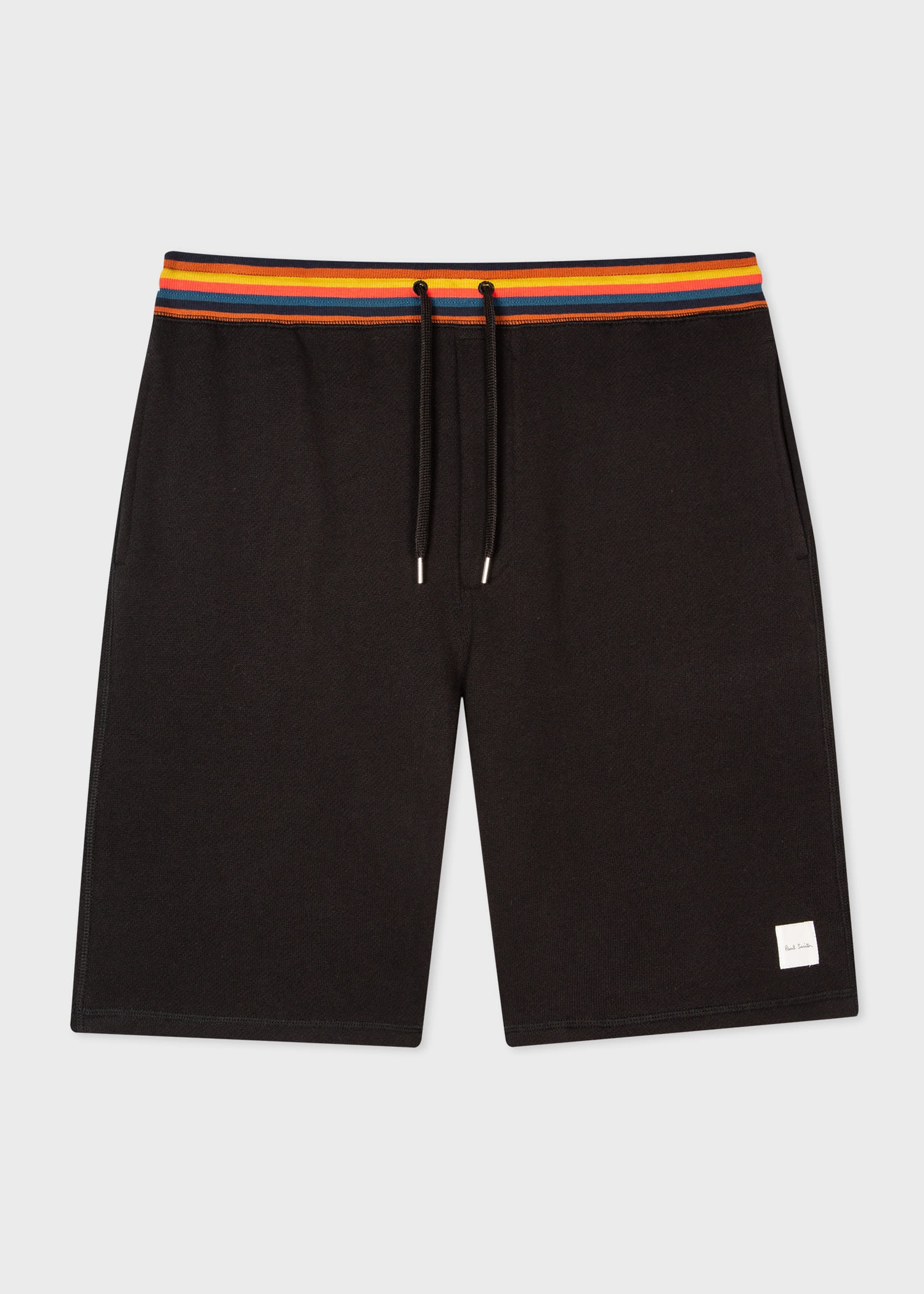 Jersey Lounge Shorts With 'Artist Stripe' Waistband - 1