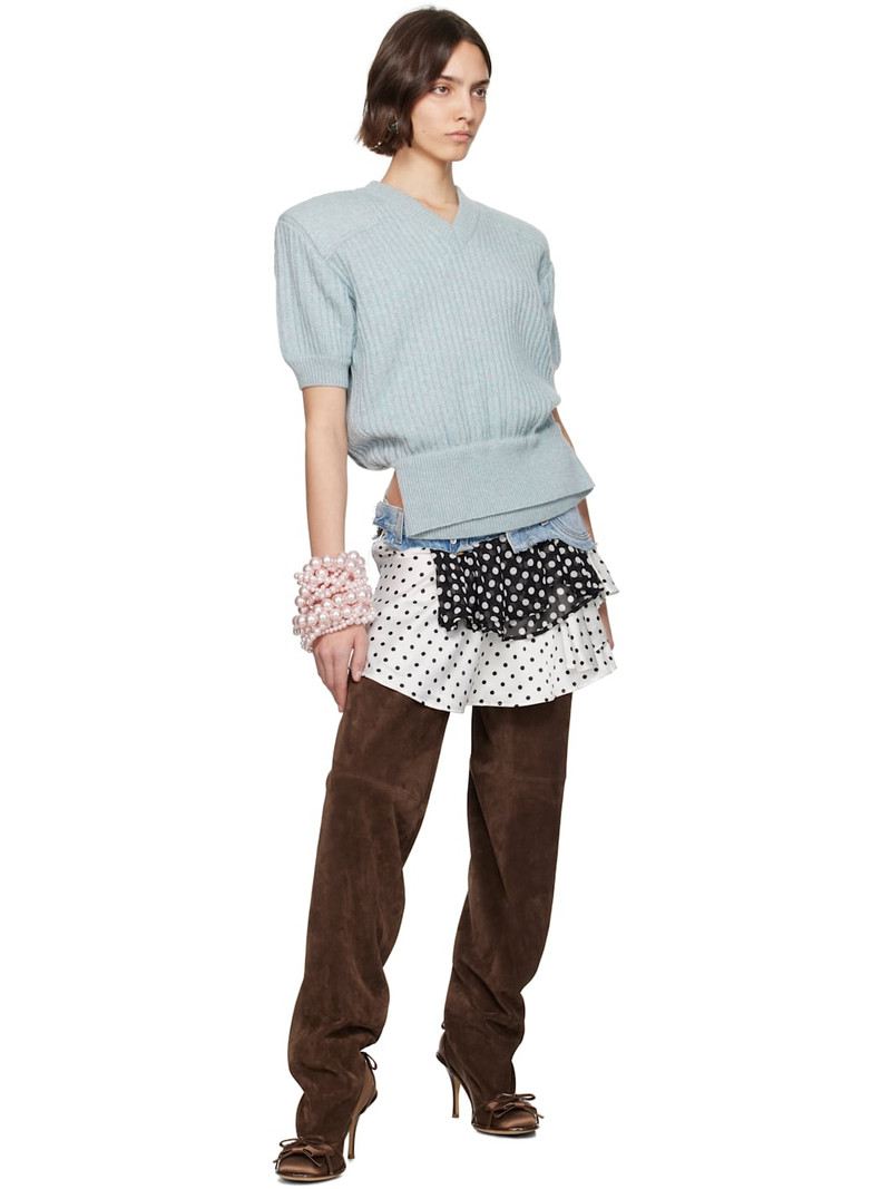 ALL–IN Blue Display Army Sweater outlook