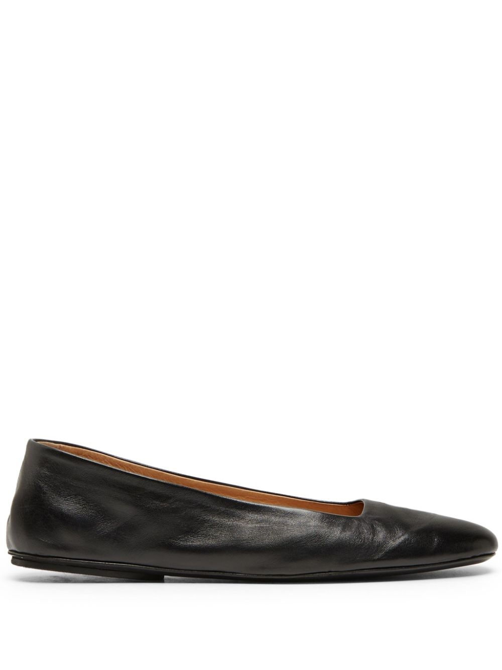 leather ballet flats - 1