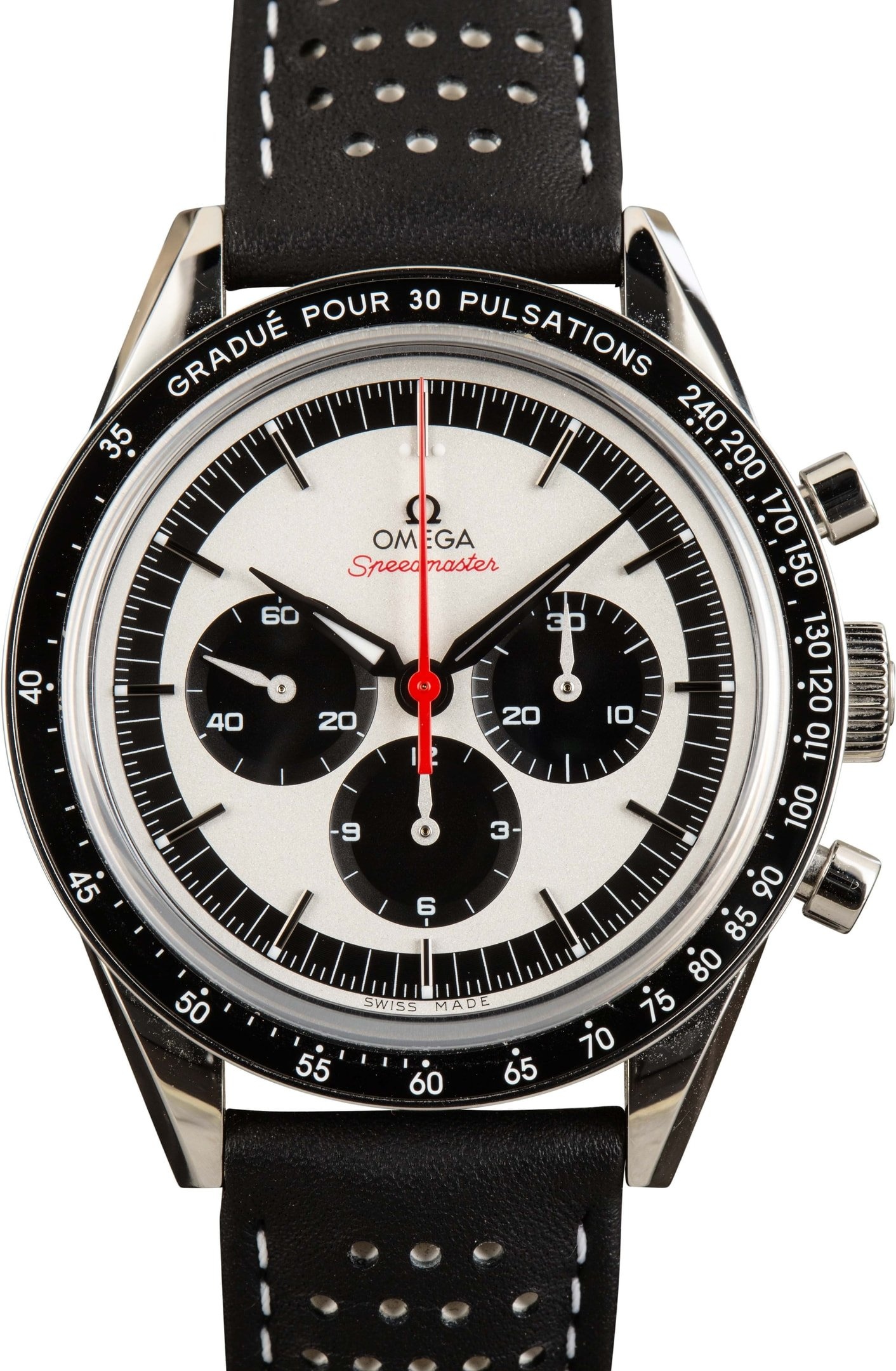 Omega Speedmaster Anniversary Series Steel on Leather - 1