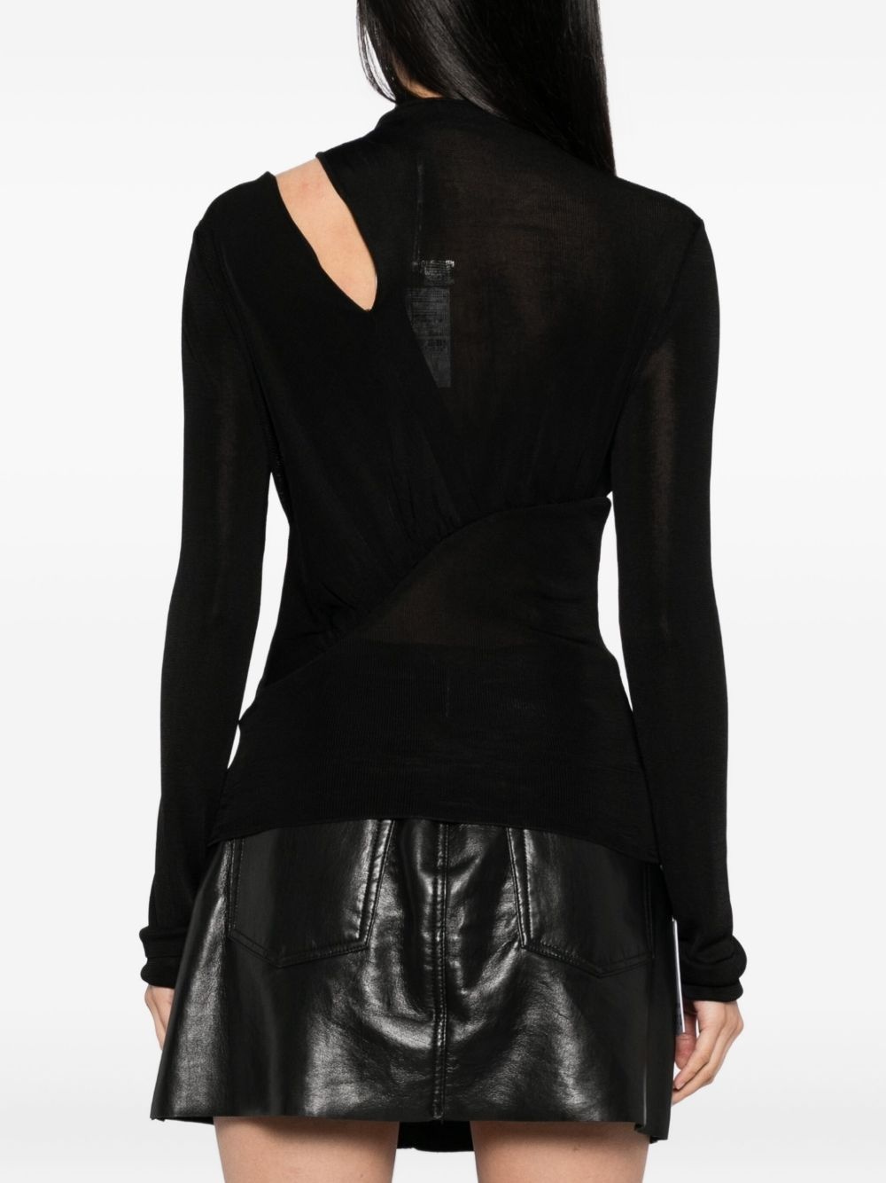cut out blouse - 4