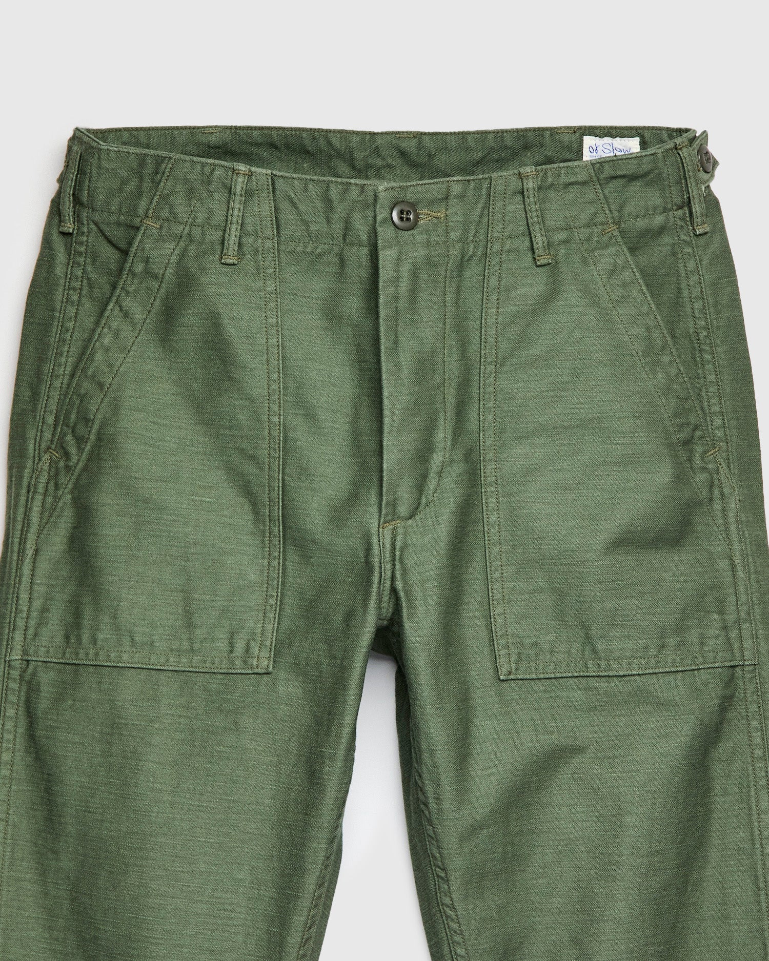 Slim Fatigue Pants in Army - 3