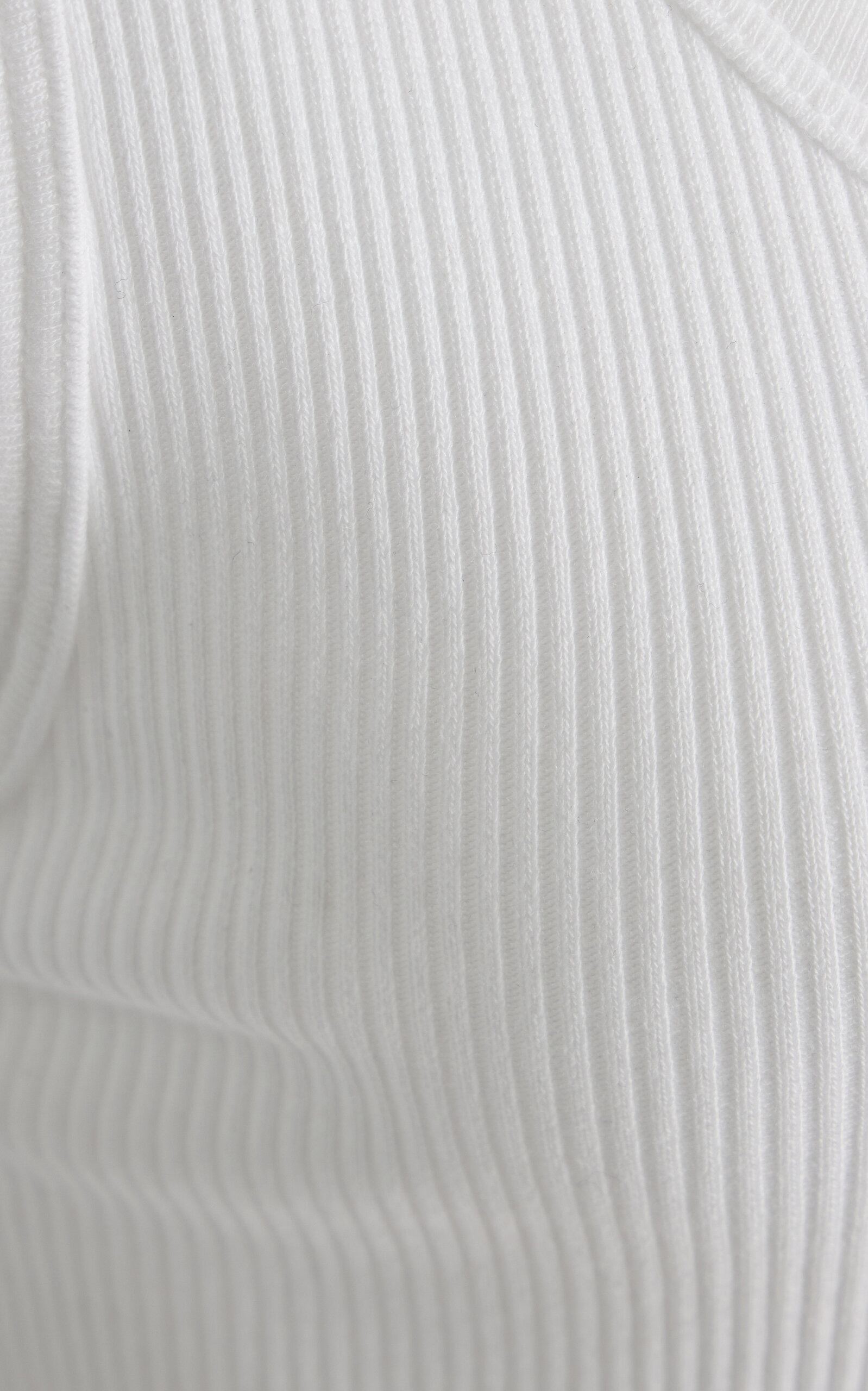 Poppy Shrunken Jersey Tank Top white - 5