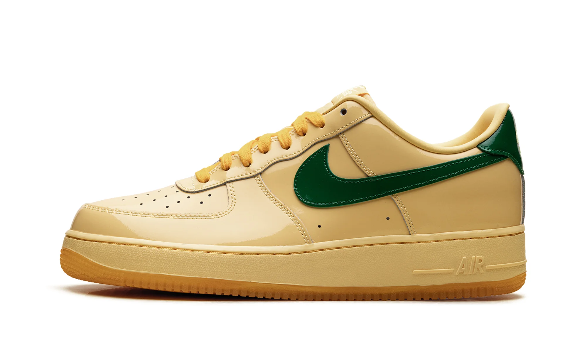 Air Force 1 Low "Patent Leather Topaz Gold Pine Green" IO4489 700 - 1