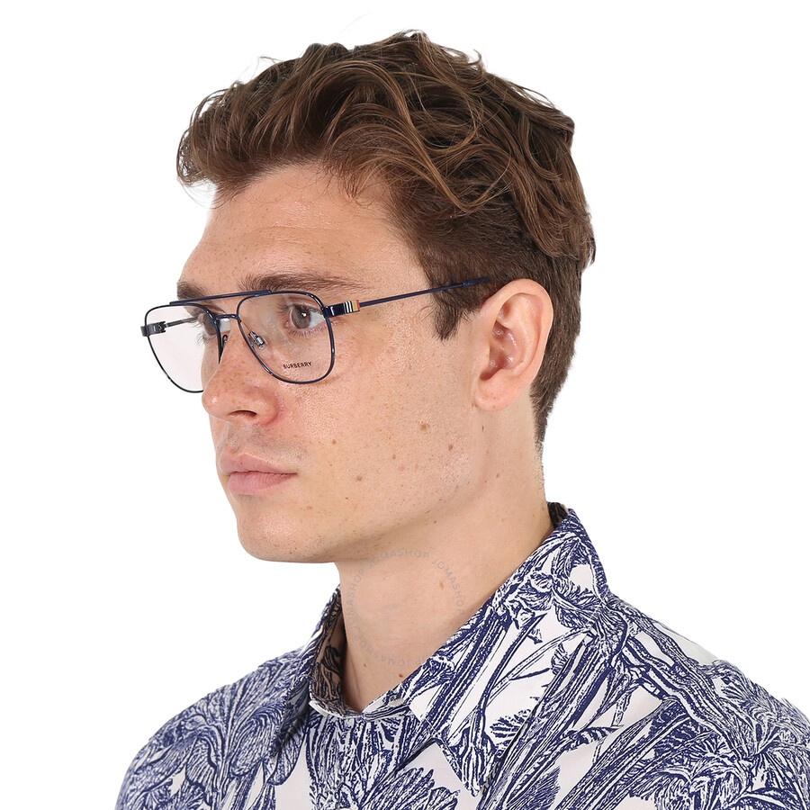 Burberry Michael Demo Navigator Men's Eyeglasses BE1377 1015 55 - 2