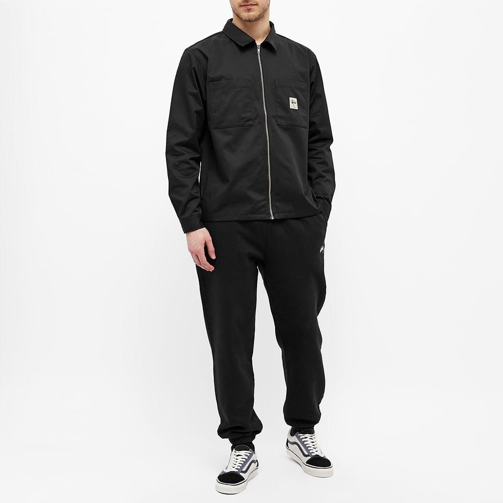 Stussy Zip Up Work Shirt - 8