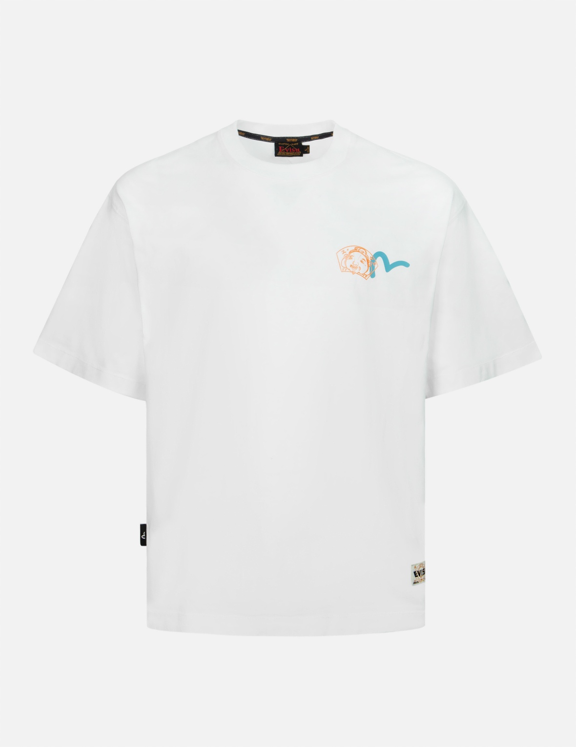 GODHEAD WITH SOCIAL MEDIA INSPIRED PRINT RELAX FIT T-SHIRT - 1