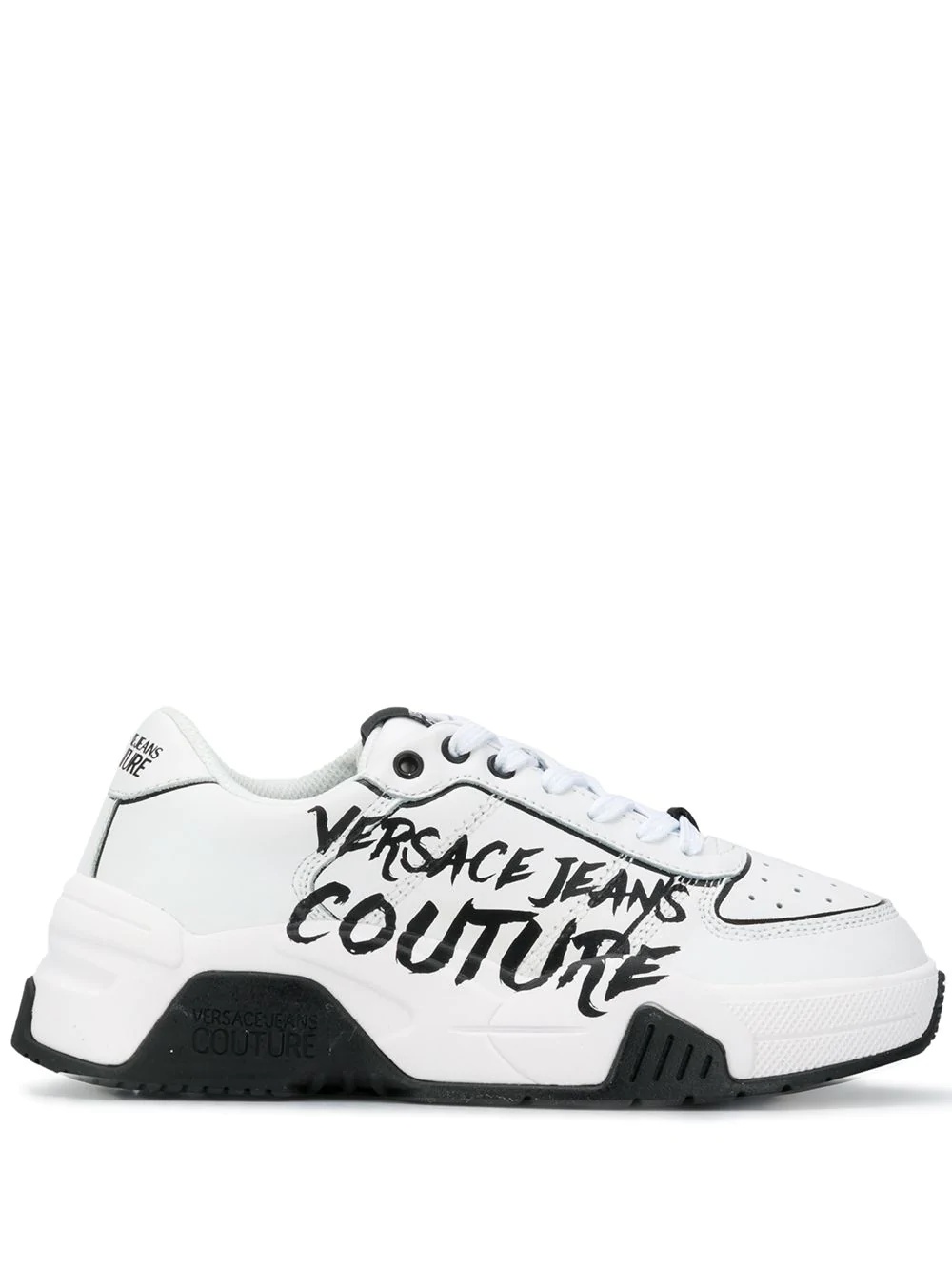 logo-print low-top sneakers - 1