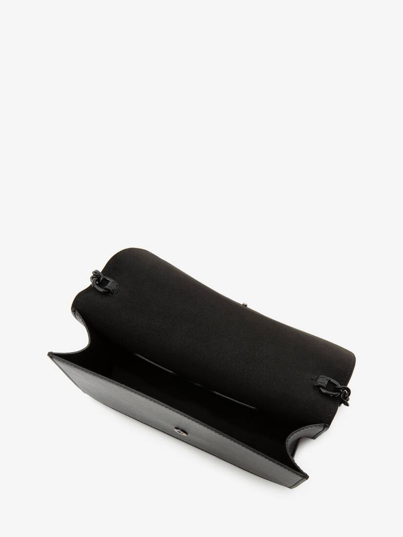 Women's Small Skull Bag in Black - 4