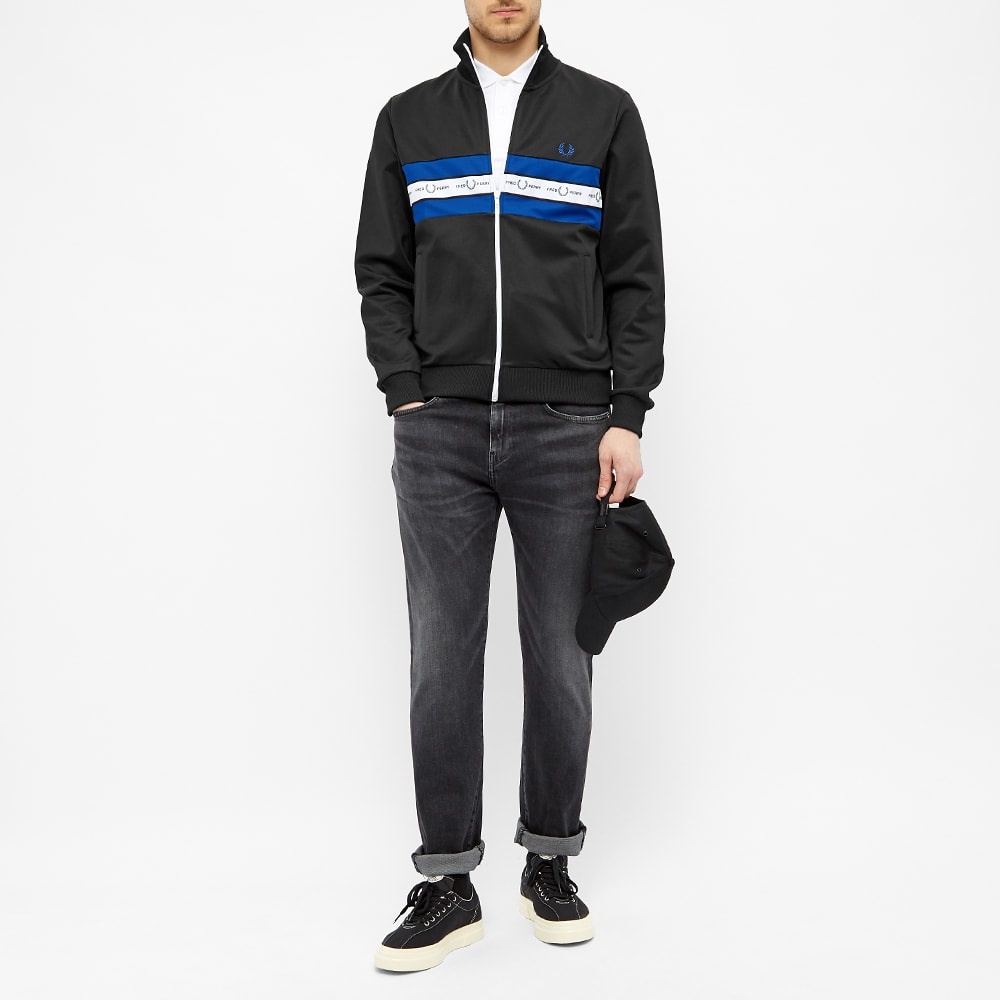 Fred Perry Authentic Taped Chest Track Jacket - 5