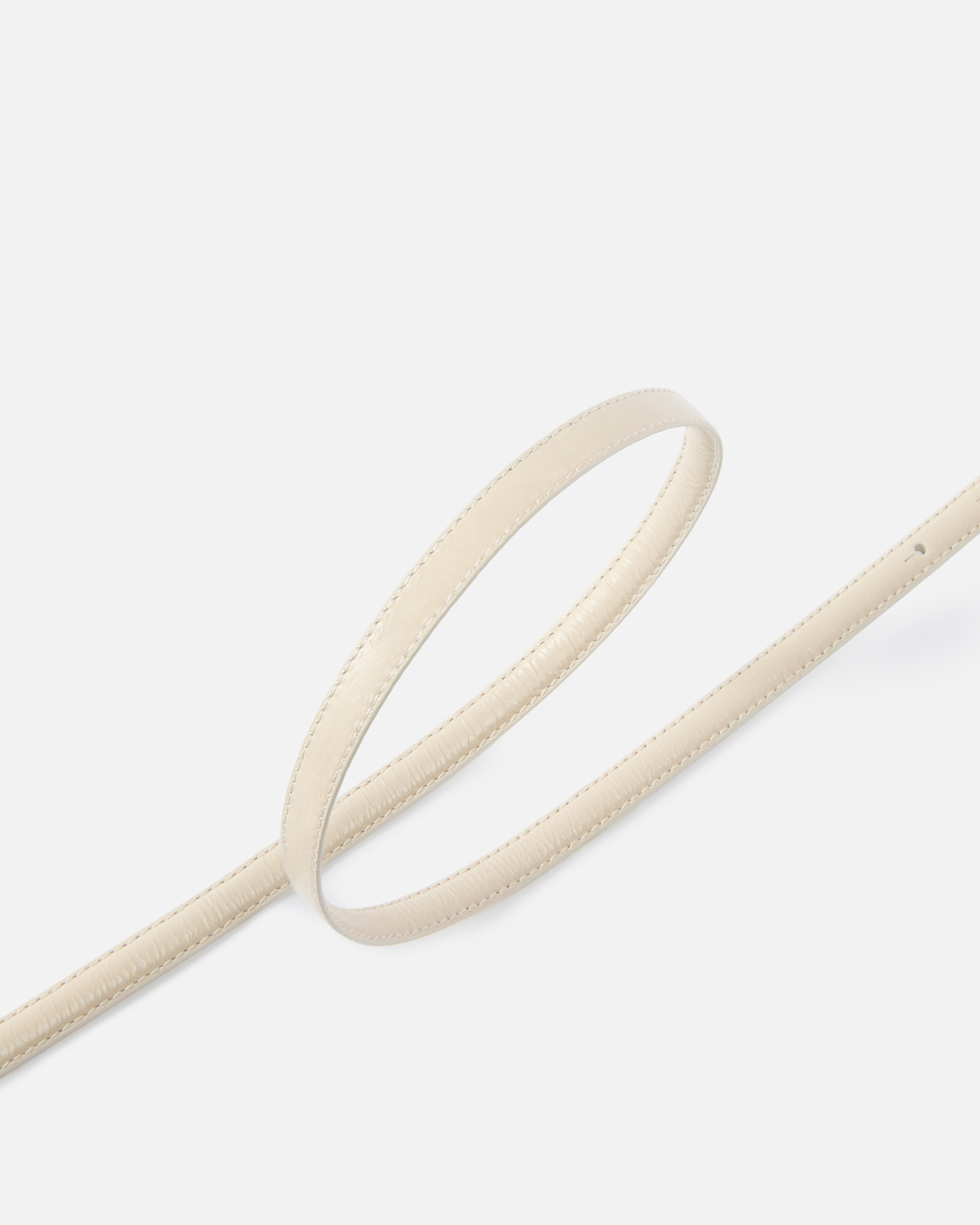 THIN LEATHER BELT 1 CM - 4