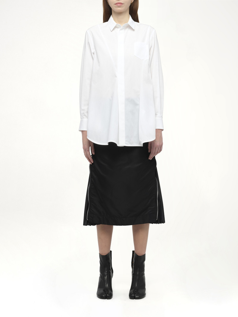 Poplin Shirt in Off White 7
