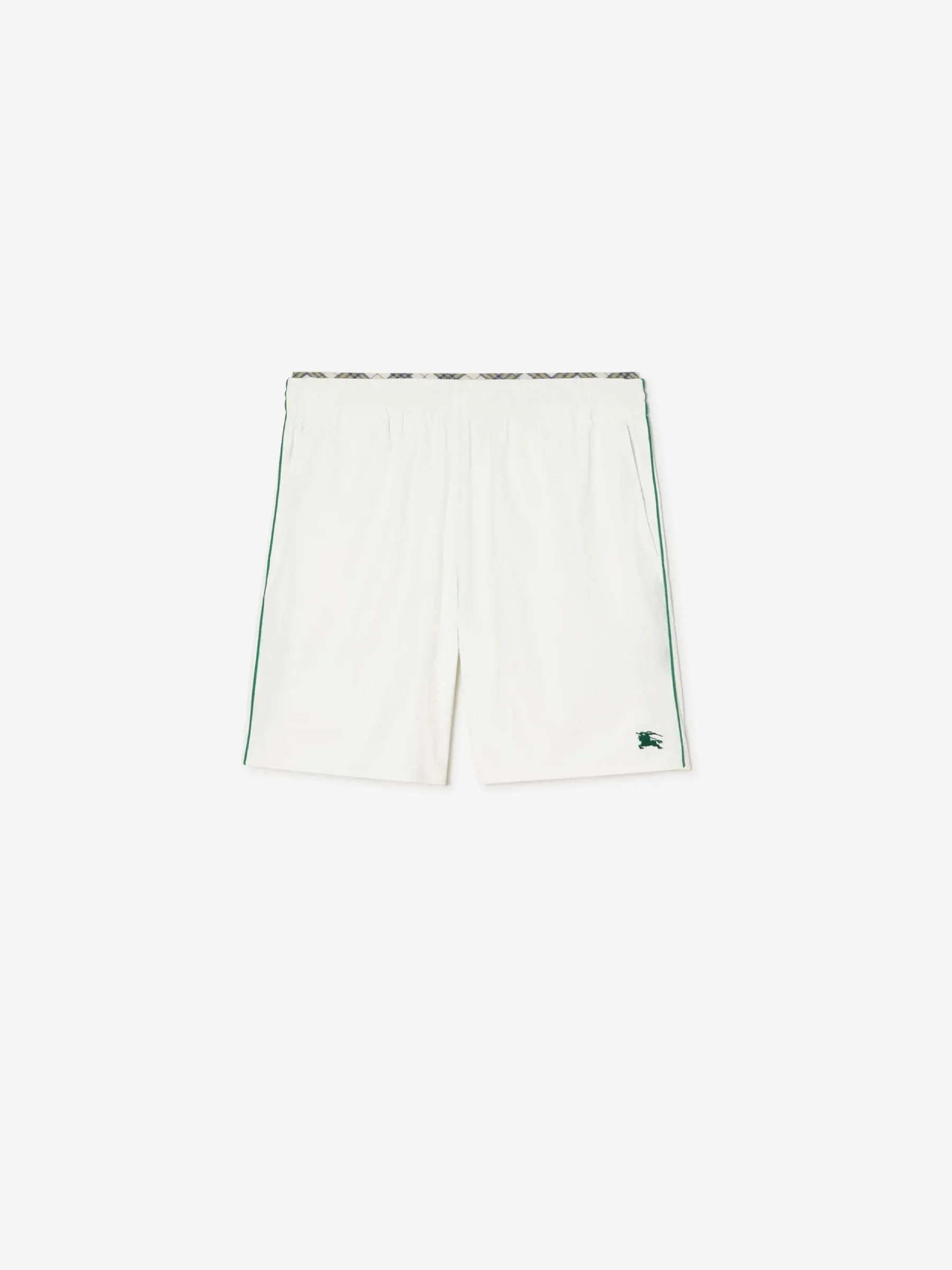 ELASTIC NYLON BERMUDA SHORTS - 1