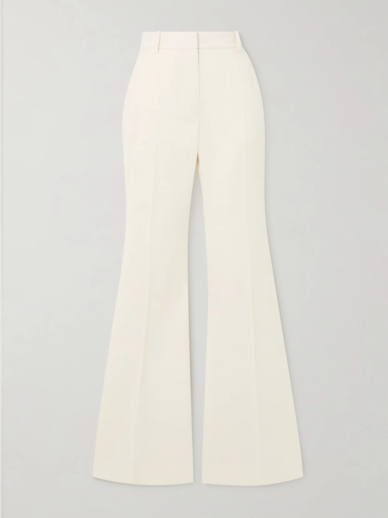 Wool-gabardine Flared Pants - 1