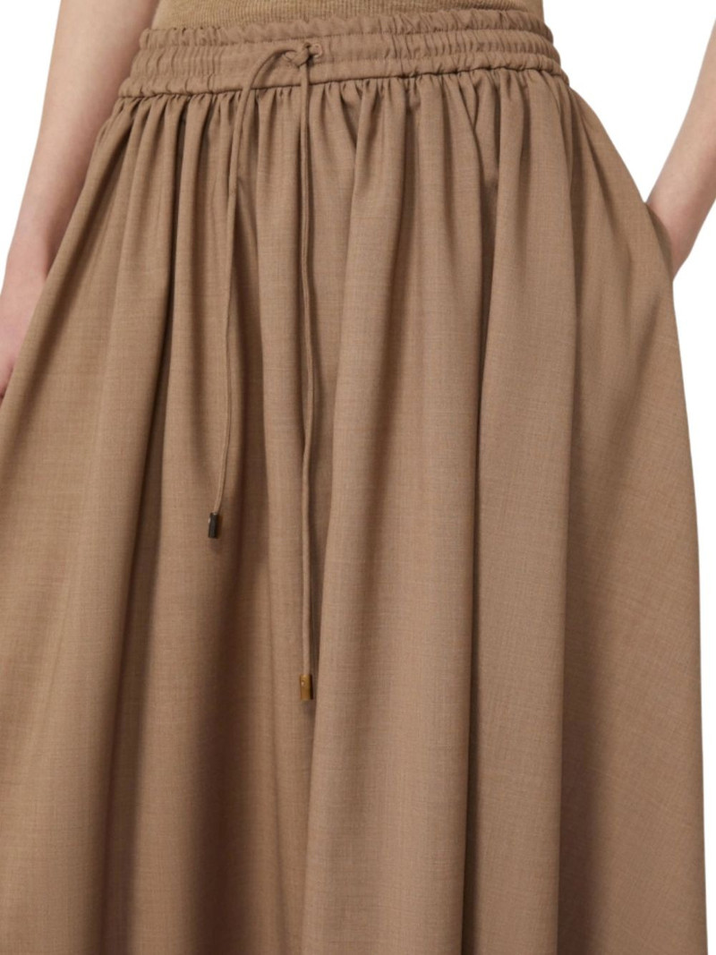 drawstring elasticated skirt 5