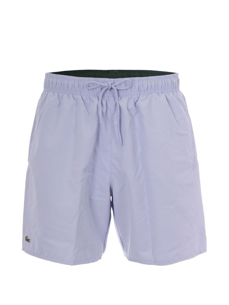 logo-patch drawstring swim shorts 1