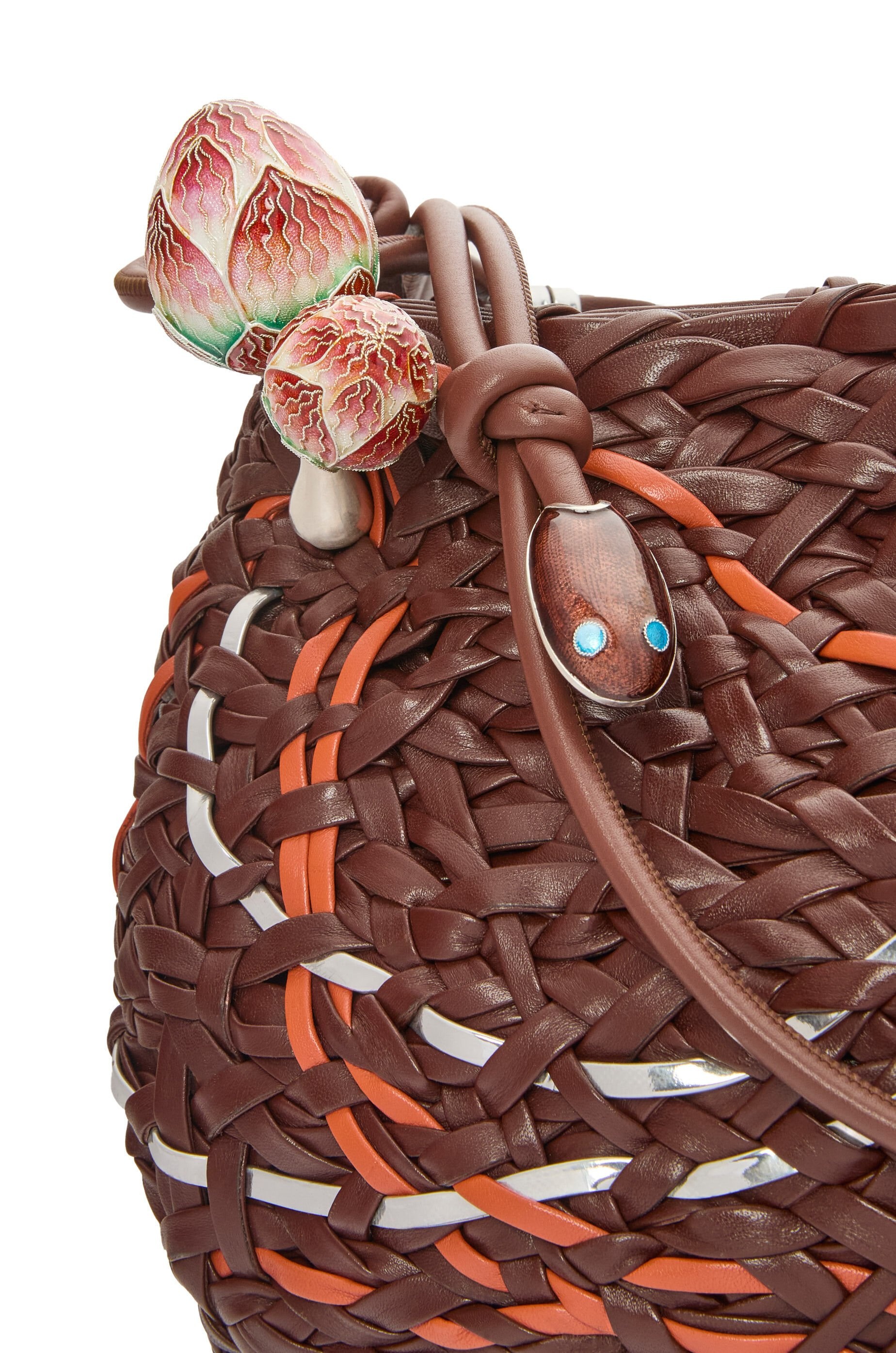 Nest Basket bag in calfskin - 6