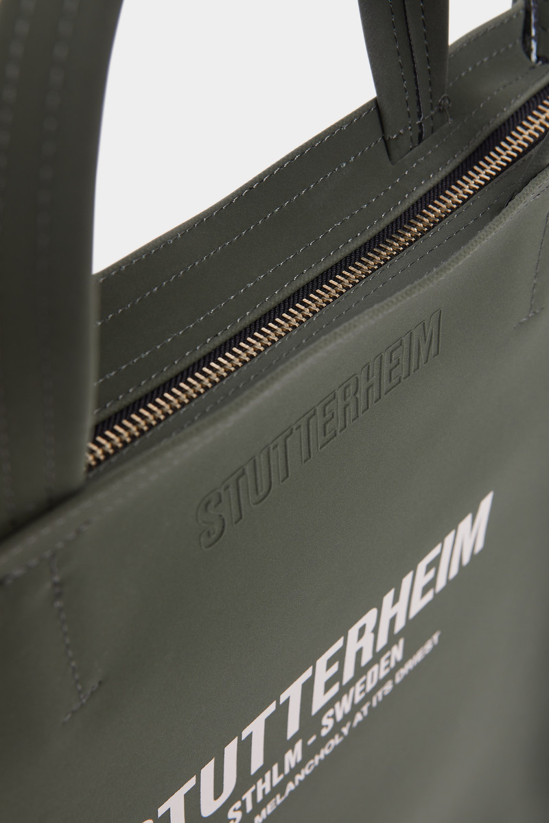 Djursholm Matte Bag Dark Green 4
