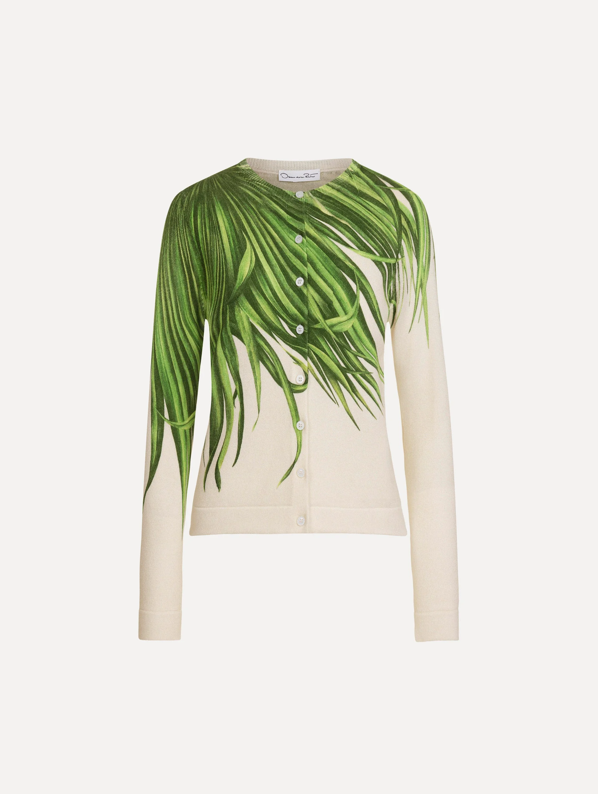 PALM LEAVES CARDIGAN - 1