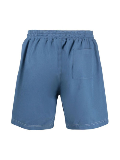 Brunello Cucinelli embroidered emblem swim shorts outlook