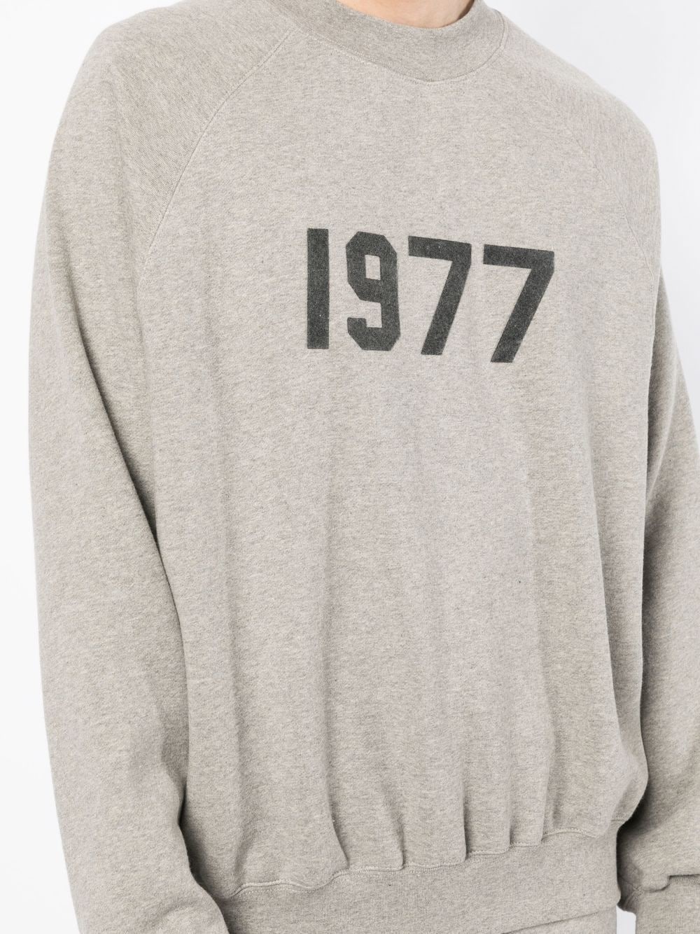 1977 cotton-jersey sweatshirt - 5