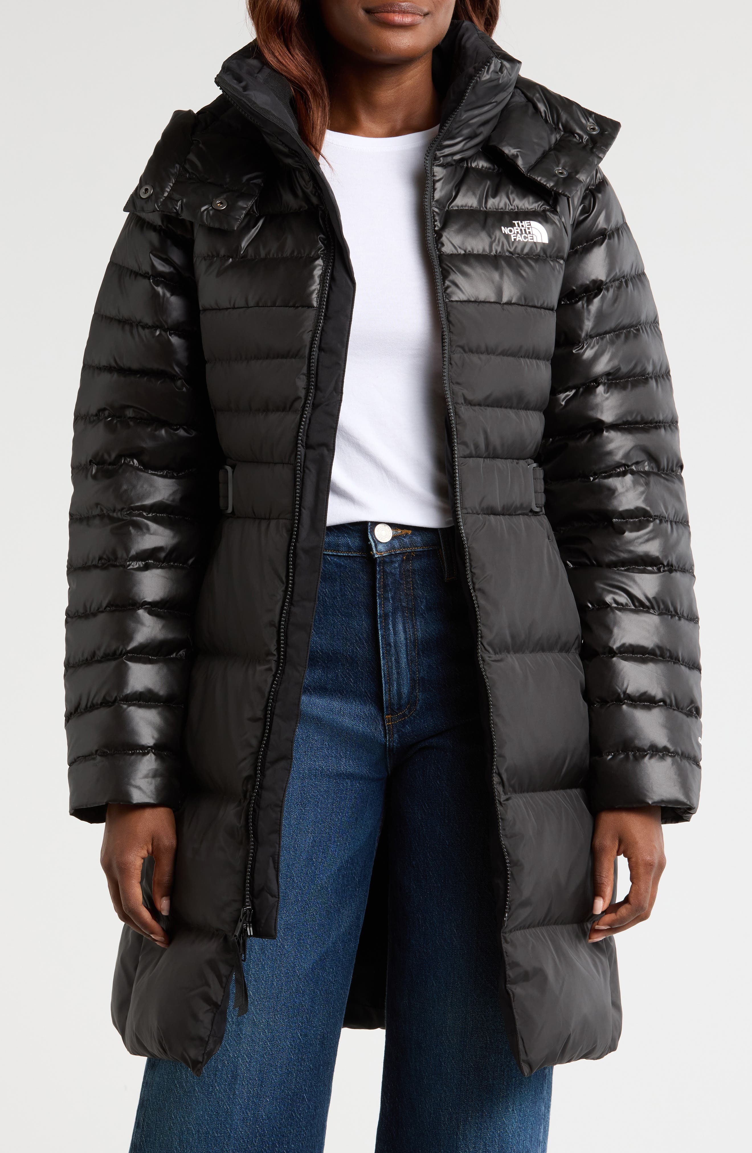 The North Face The Ruby Water Repellent 600 Fill Power Down Parka in Tnf Black at Nordstrom - 4