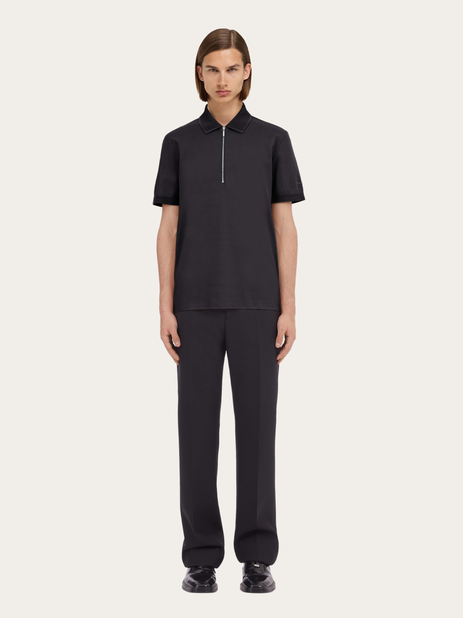 Polo with zip collar - 5
