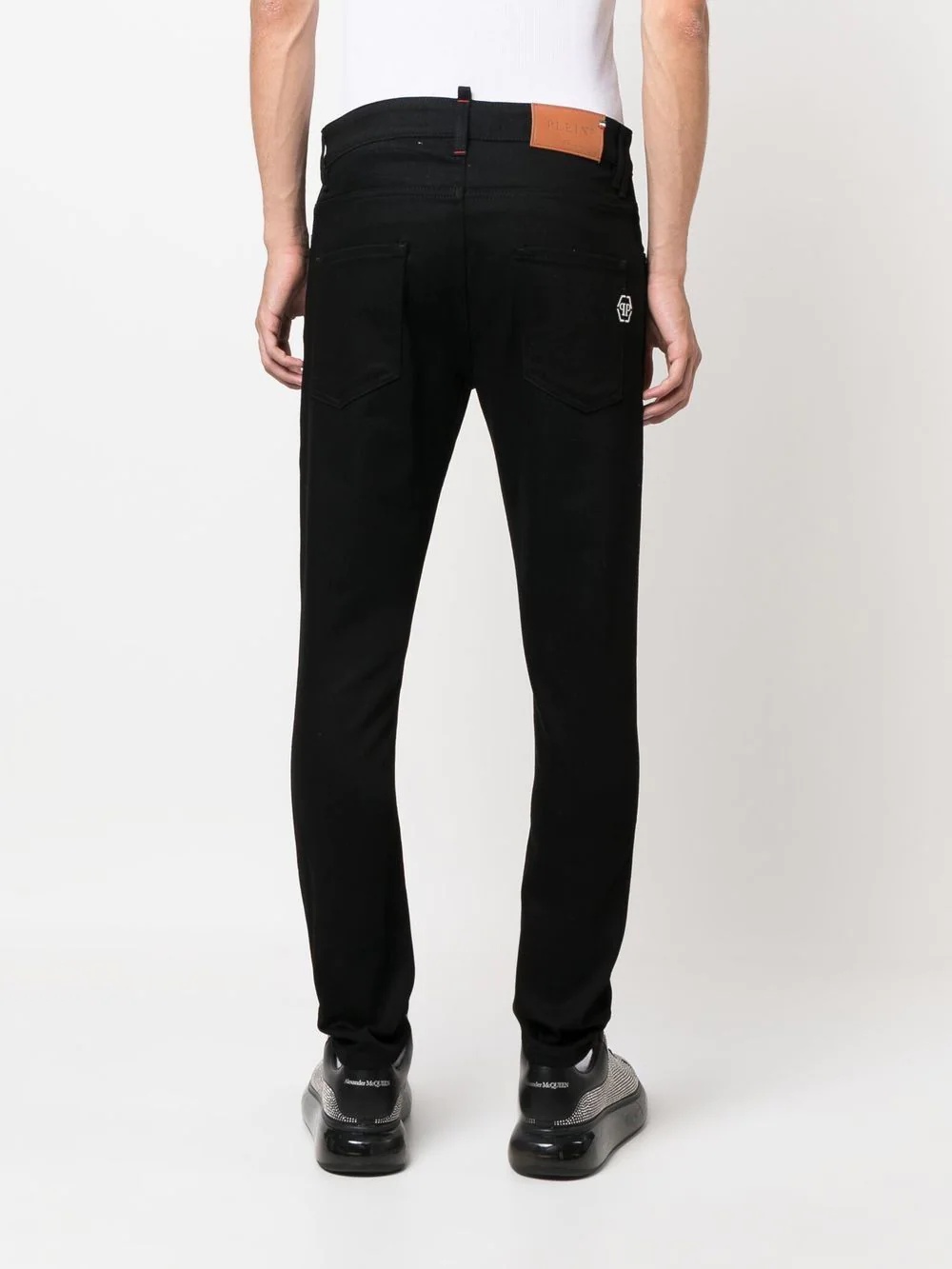 low-rise skinny jeans - 4