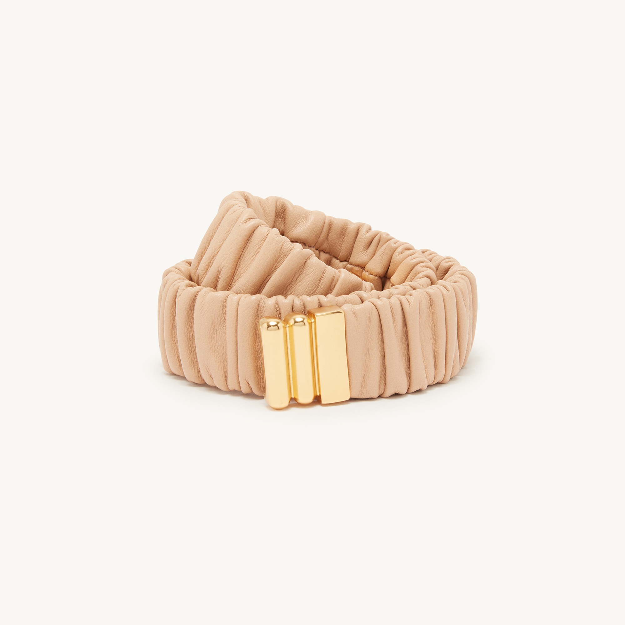 Elasticated leather belt - 2