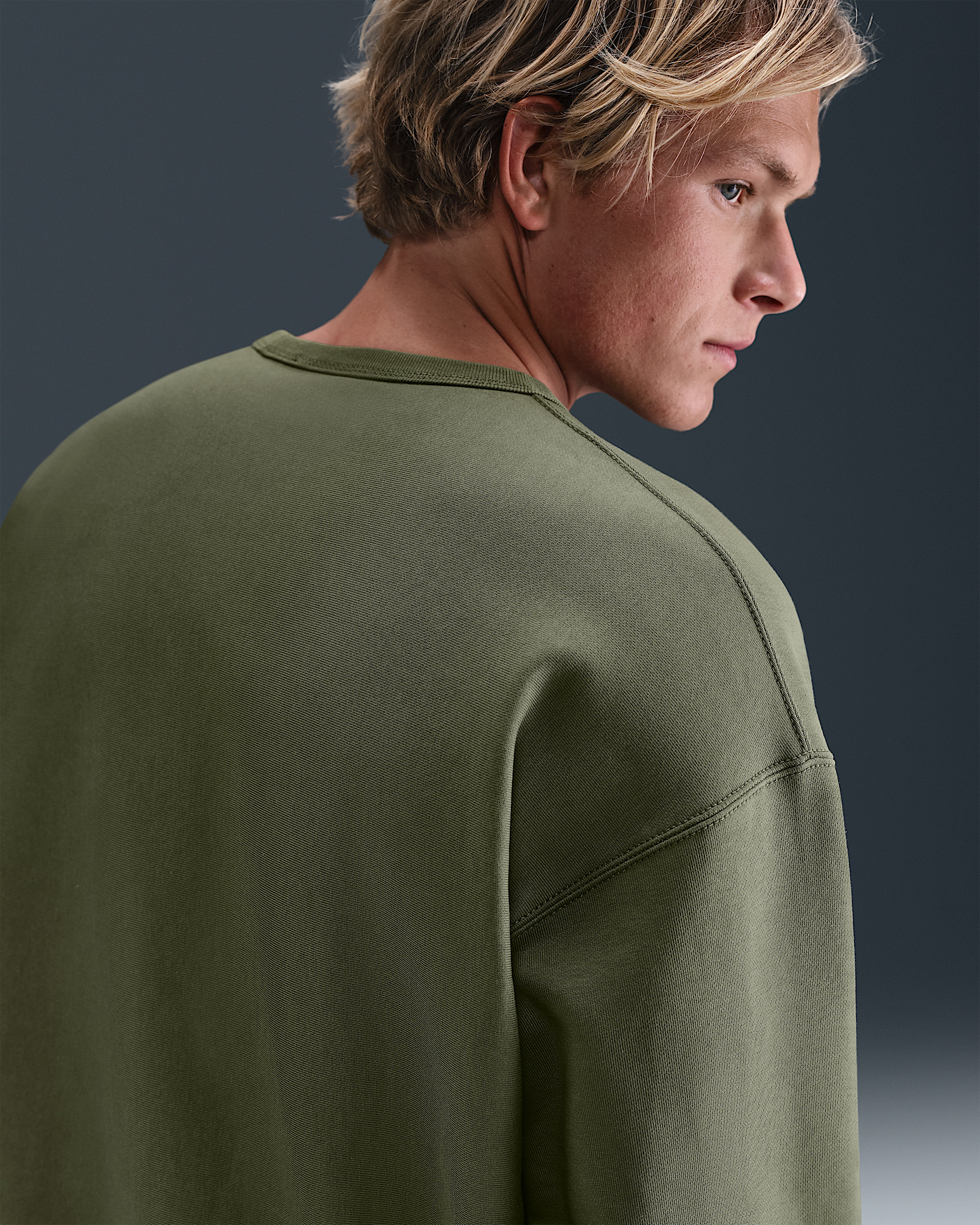 Nike Solo Swoosh Men's Fleece Crew - 2