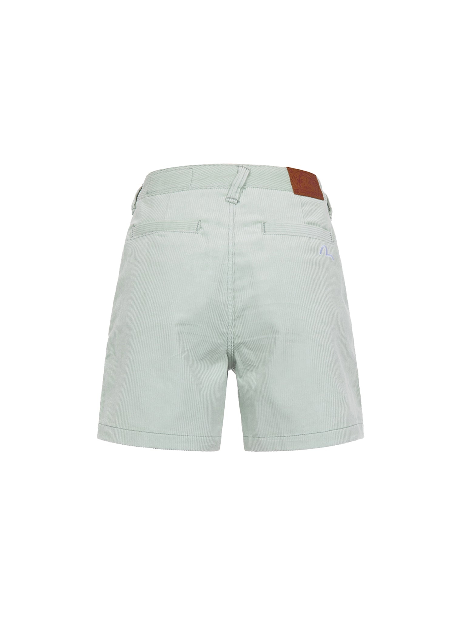 Seagull Embroidery Corduroy Shorts - 10