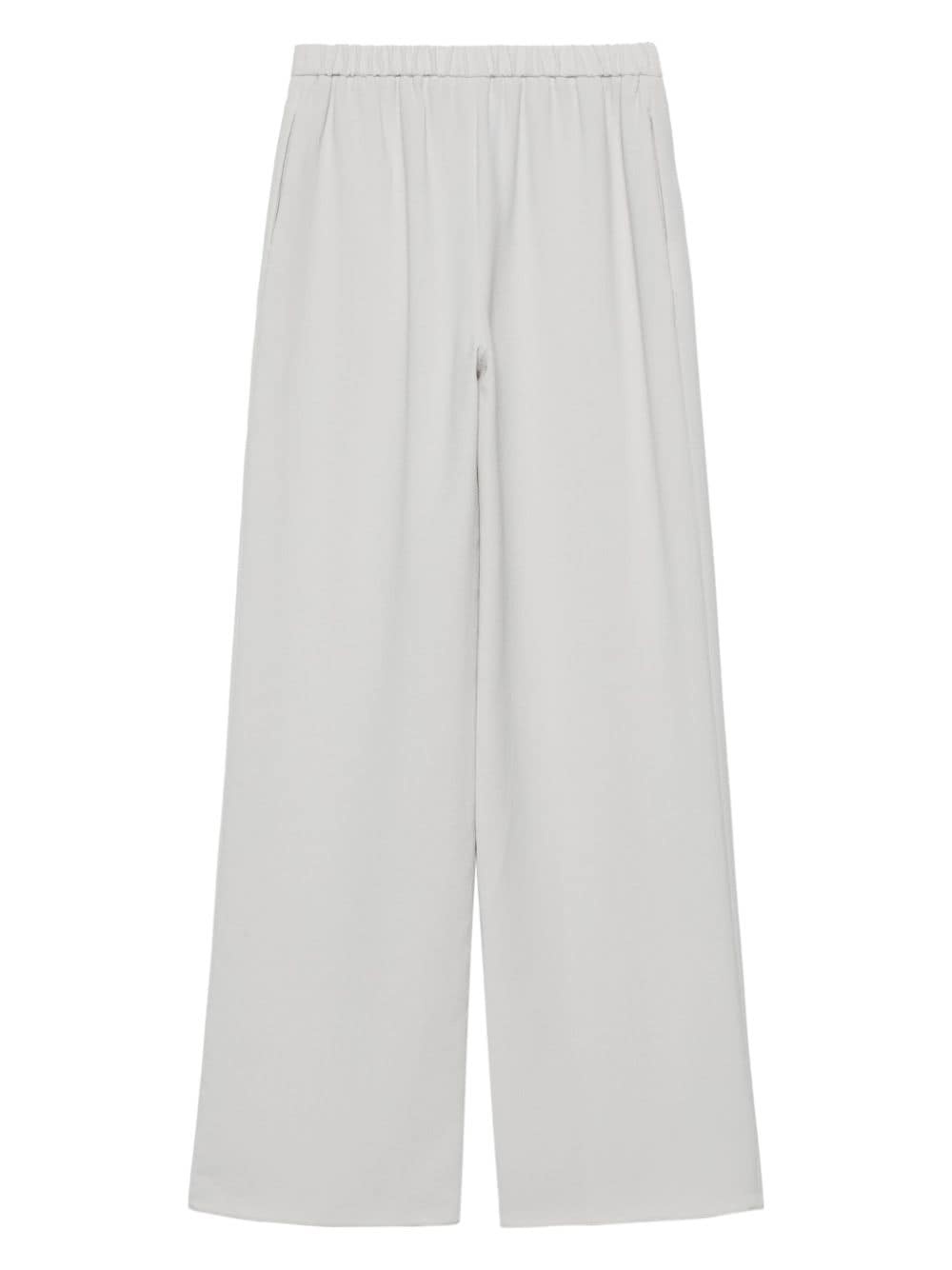 high-waist straight trousers - 2