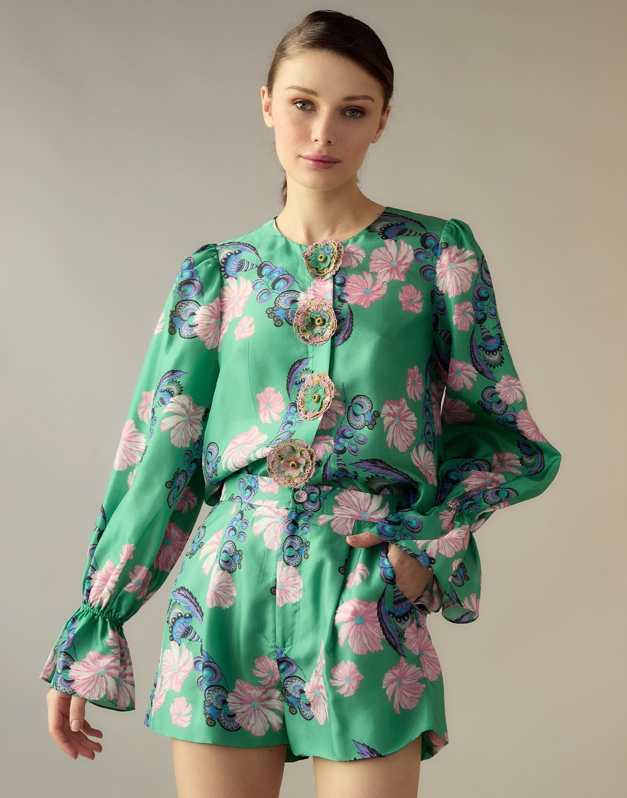Eden Silk Blouse - 5