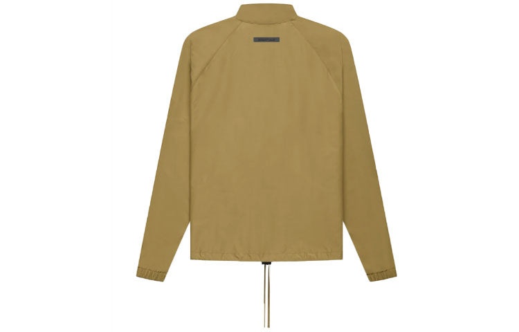 Fear of God Essentials FW21 Half Zip Track Jacket Amber FOG-FW21-018 - 3