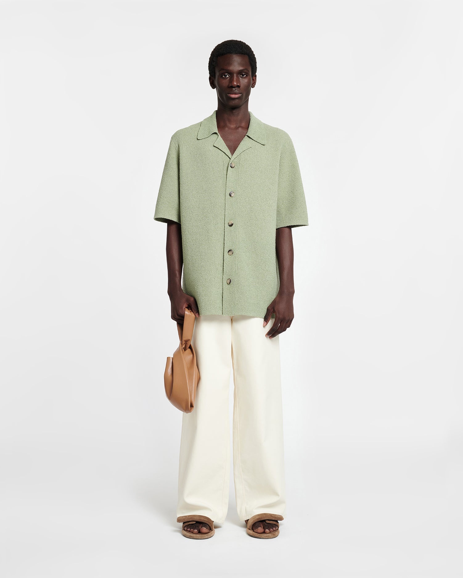 Terry-Knit Shirt - 2
