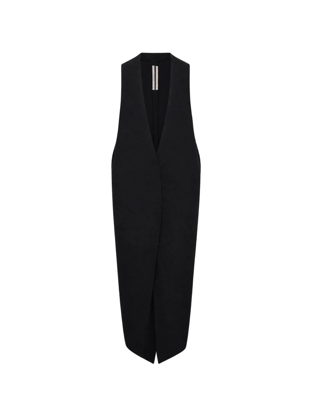 Cyclops V-neck sleeveless cardi-coat - 1