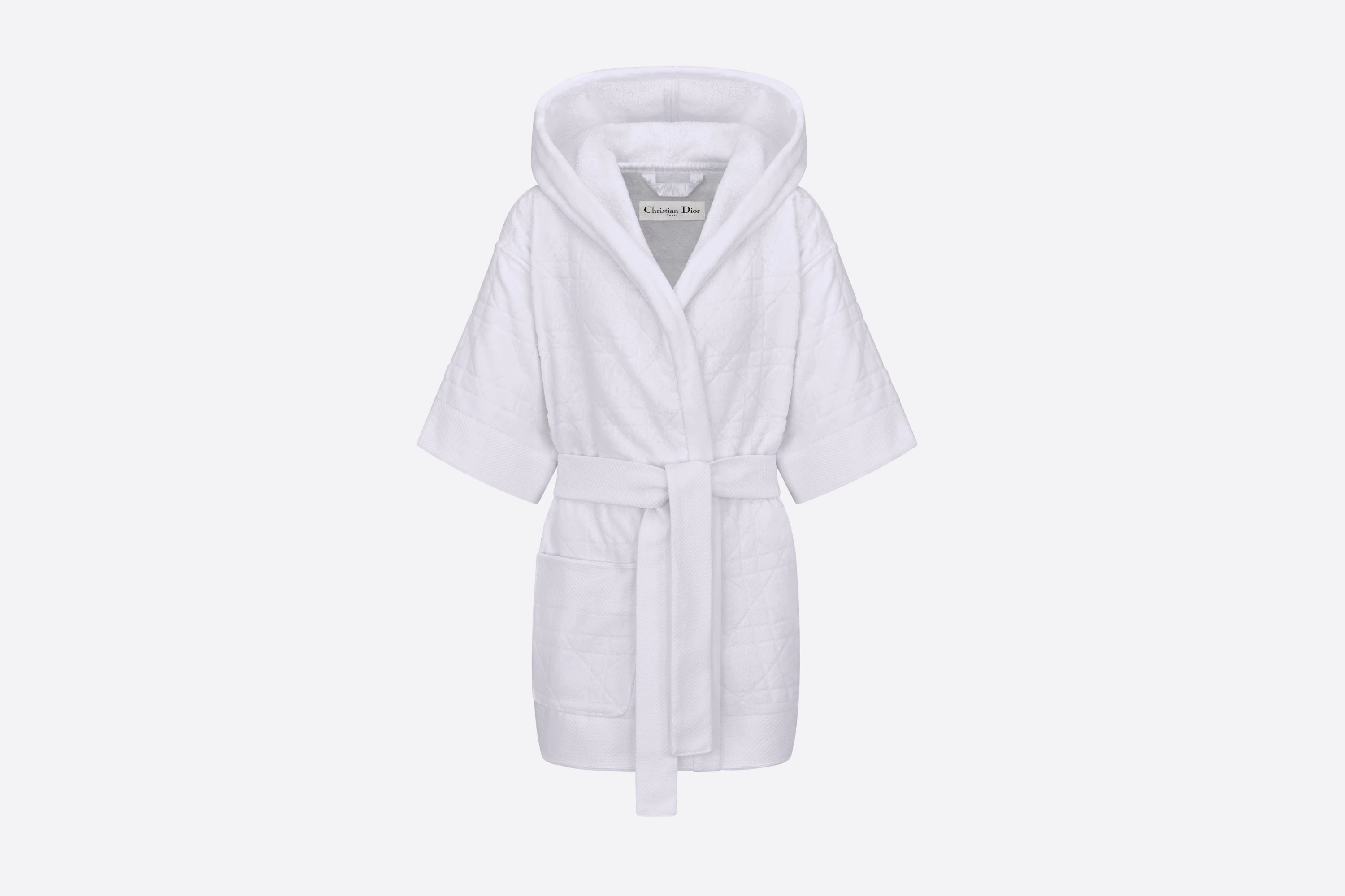 Dior Chez Moi Short Hooded Dressing Gown - 1
