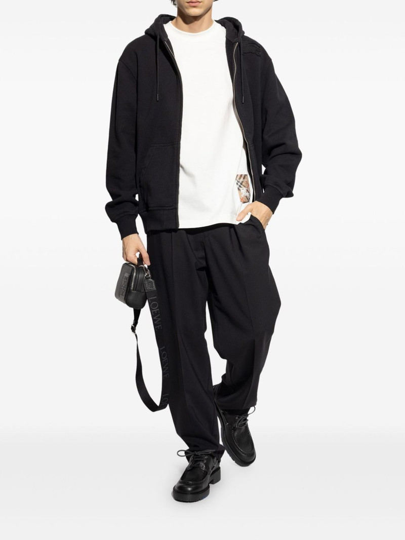 Burberry Equestrian Knight-patch hoodie outlook