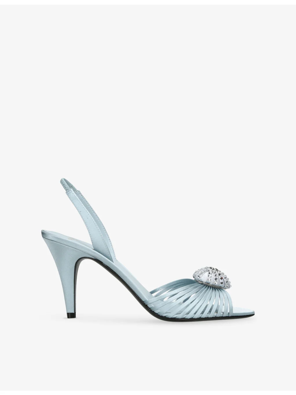 Royal Slingback 85 Satin Sandals - 1